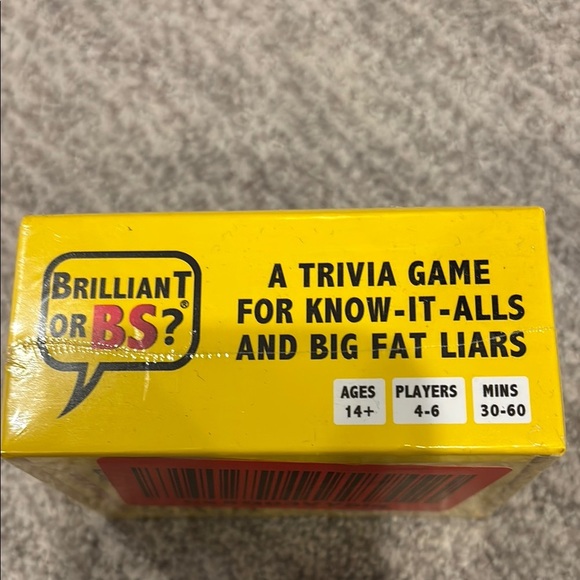 NWT Brilliant or BS? Trivia Game - Picture 2 of 3